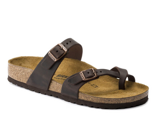 Birkenstock Mayari Oiled Leather in Habana