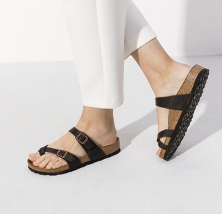 Birkenstock Mayari Oiled Leather in Habana