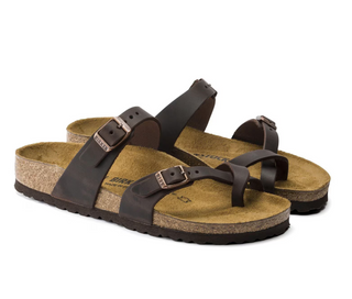 Birkenstock Mayari Oiled Leather in Habana