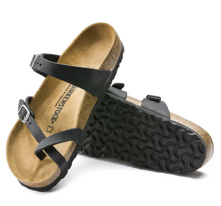 Birkenstock Mayari Oiled Leather in Black