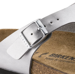 Birkenstock Gizeh Birko Flor in Silver