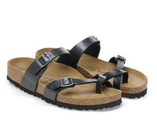 Birkenstock Mayari Birko Flor in Graceful Licorice