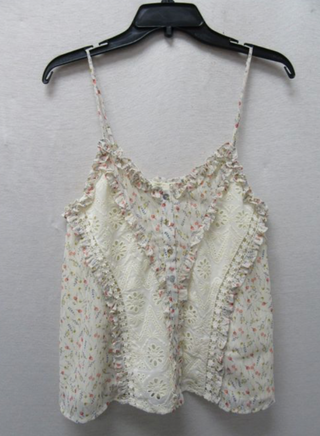 Miss Me Laney Floral Eyelet Cami