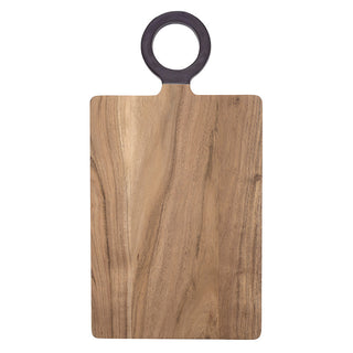 Wood Board with Enamel Handle