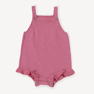 Viverano Heather Knit Romper 3 Piece
