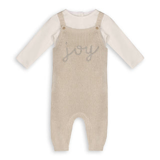 Viverano Joy Embroidered Sweater Overall Set