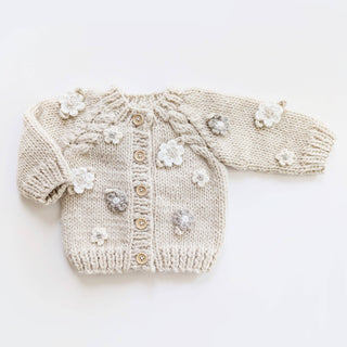 Huggalugs Flower Cardigan