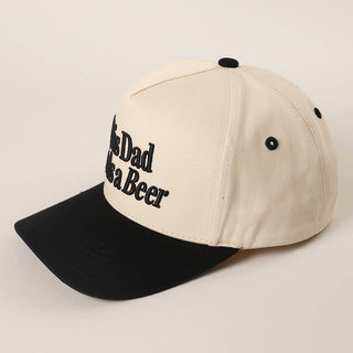 Mens Embroidered Two-Tone Trucker Hat