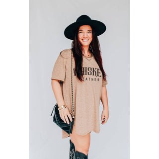 Whiskey Weather Scoop Tee