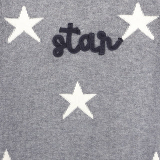 Viverano Star Jacquard Sweater Jumpsuit
