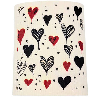 Swedish Dishcloth Valentines