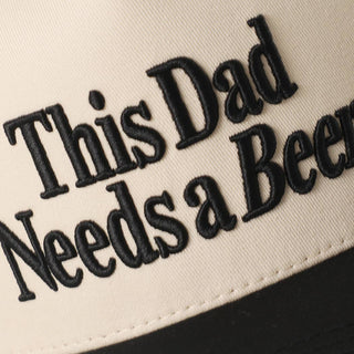 Mens Embroidered Two-Tone Trucker Hat