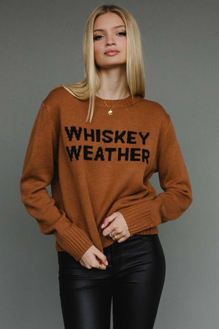 Panache Hannah Whiskey Weather Sweater