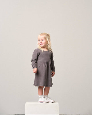Little Bipsy Girls Long Sleeve Ribbed Dress