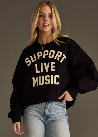 Panache Sabrina Support Live Music Sweatshirt