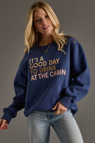 Panache Kendra Drink At The Cabin Sweatshirt