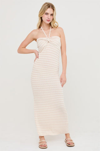 Cynthia Maxi Striped Dress