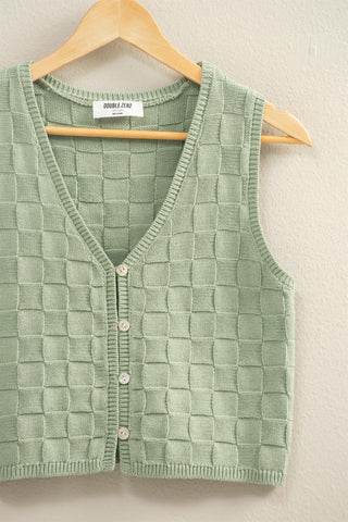 Niaomi Woven Sweater Vest