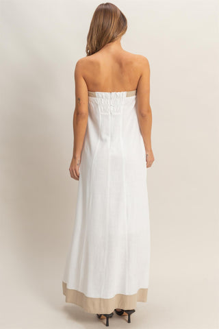 Victoria Strapless Maxi Dress