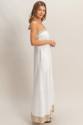 Victoria Strapless Maxi Dress