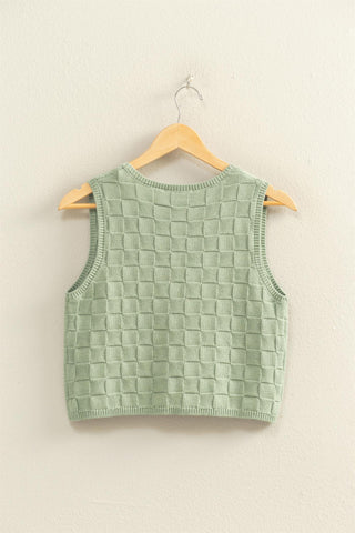 Niaomi Woven Sweater Vest