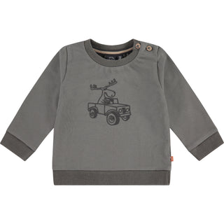 Babyface Baby Boys Wheelin Moose Sweatshirt