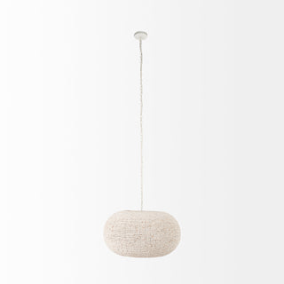 Mercana Theta Wood Beaded Chandelier