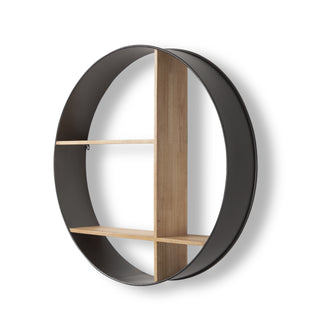 Mercana Hector Round Wall Shelf