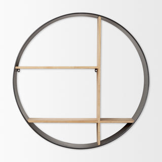 Mercana Hector Round Wall Shelf