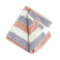Peach Pink + Dove Grey + Natural White