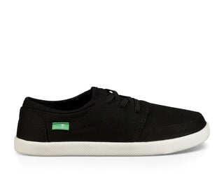 Sanuk Lil Vagabond Lace Sneaker Black - Toddler