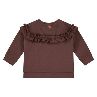 Babyface Girls Ruffle Sweatshirt