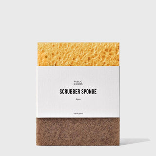 Public Goods Walnut Scrubber Sponge