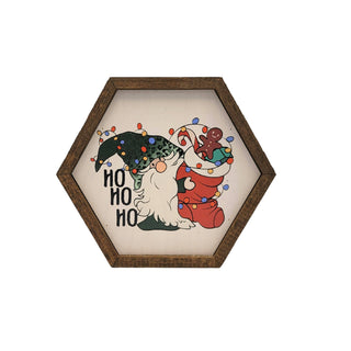 Holiday Hexagon Signs