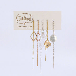 Tumbleweed Sterling Silver Earrings