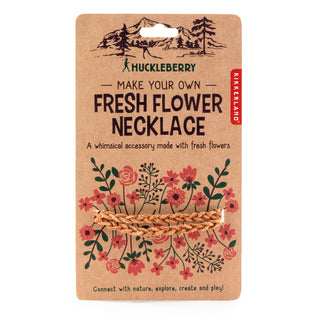 Huckleberry Fresh Flower Necklace