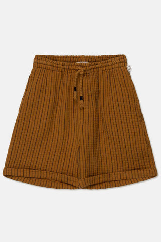 My Little Cozmo Kids Gauze Stripe Bermuda Shorts