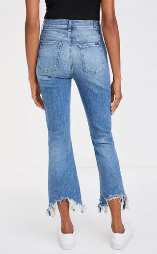 7 For All Mankind Destroy High-Waist Slim-Kick