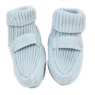 Viverano Knit Color Button Booties