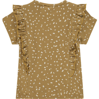 Babyface Girls Ruffle Sleeve Tee