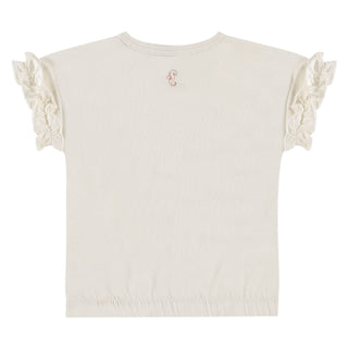Babyface Girls Tee Ruffle Sleeve