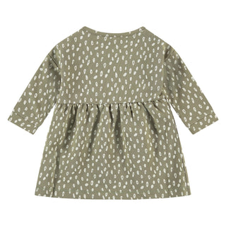 Babyface Baby Girl Dress Pattern Fern