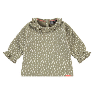 Babyface Baby Girl Sweatshirt Pattern Fern
